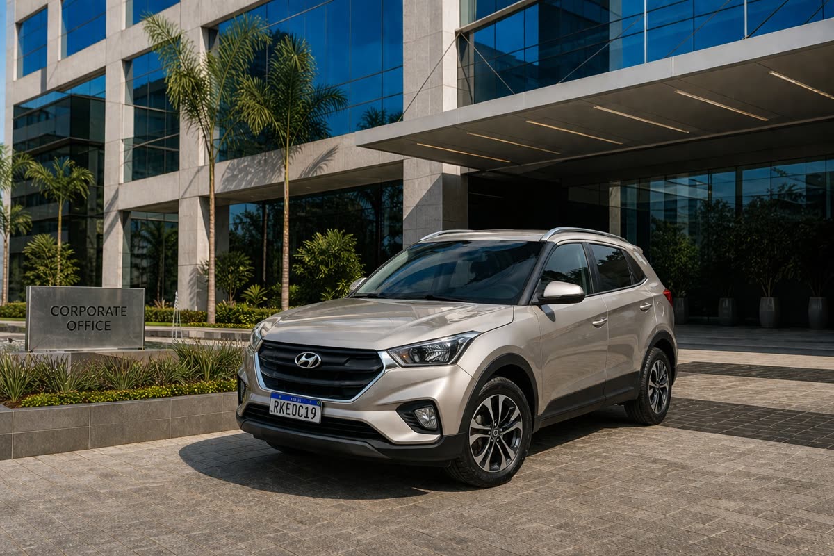 SUV — Hyundai Creta champanhe